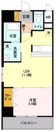 キャメロット新越谷の物件間取画像